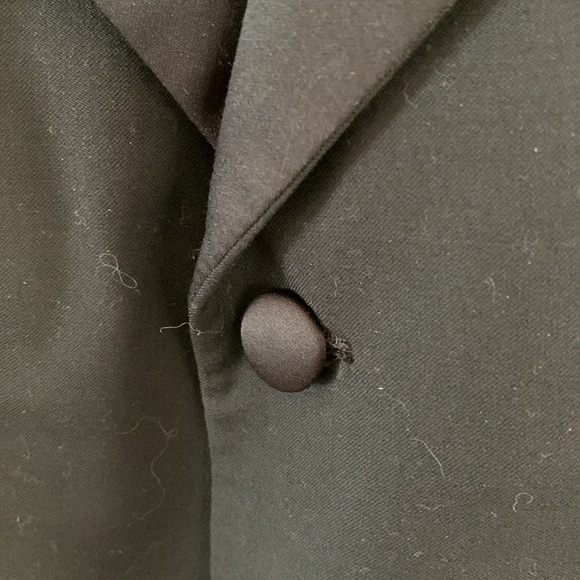 Ralph Lauren Blue Label 42R wool black tuxedo style jacket - Picture 4 of 12